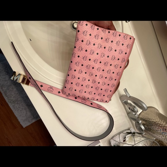 Pink Claus M Reversible Belt 1" in Visetos - Picture 2 of 2